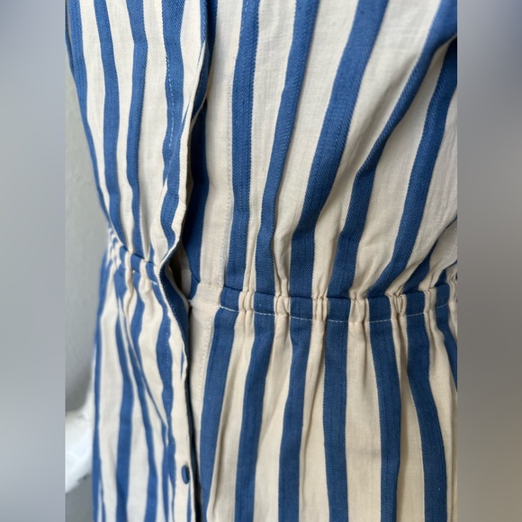 Ali & Jay Tie Wrap Stripped V-Neck Dress Boho Coastal-S - Picture 6 of 14